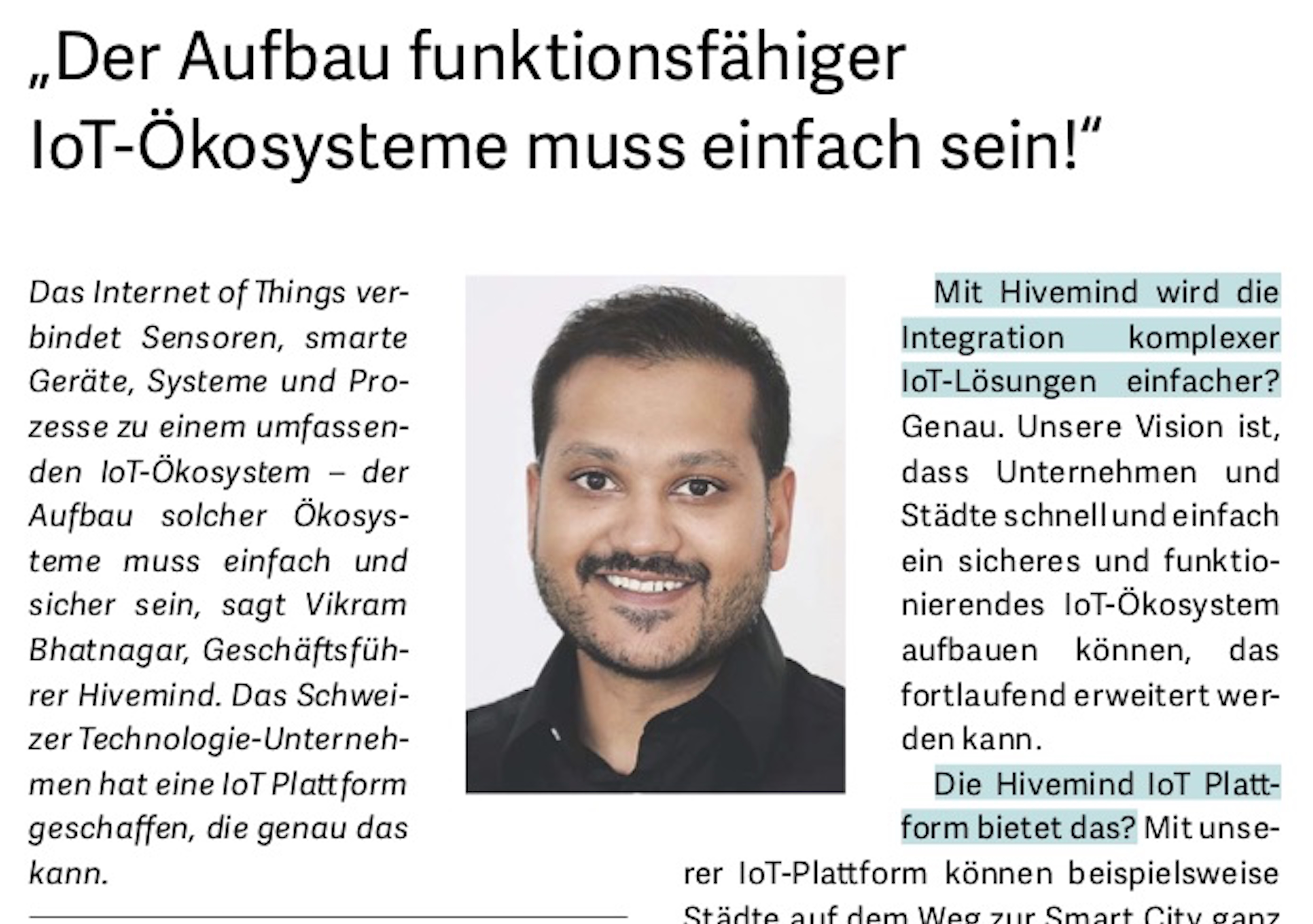 Interview Handelsblatt_Hivemind
